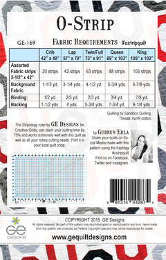 O-Strip Pattern PDF 169 – GE Designs