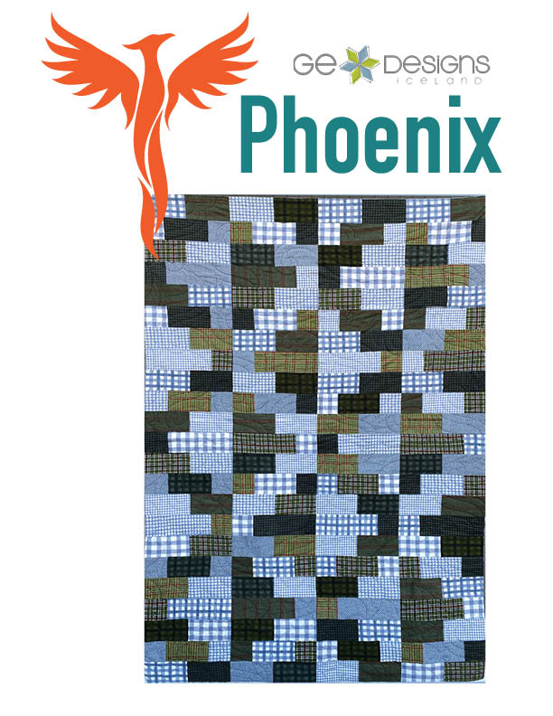 Phoenix - PDF Fat Quarter Pattern 232 – GE Designs