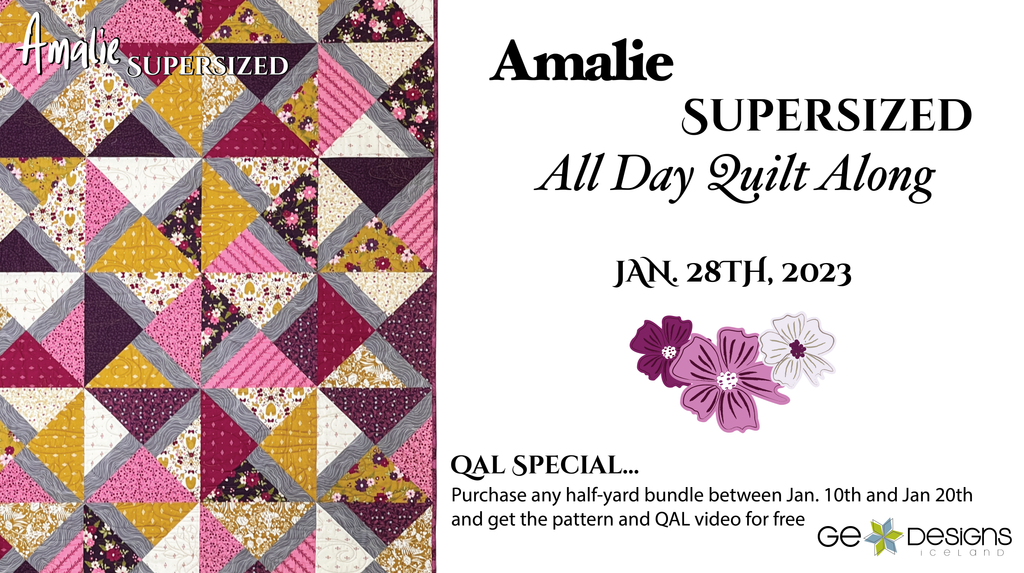 Amalie Supersized - PDF Pattern and video 233 Pattern GE Designs   