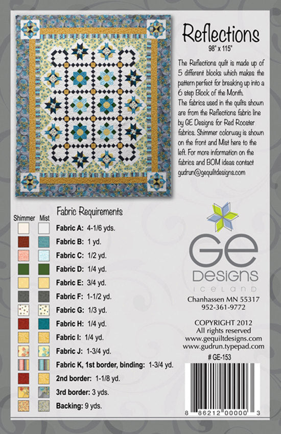 Reflections Pattern 153 – GE Designs