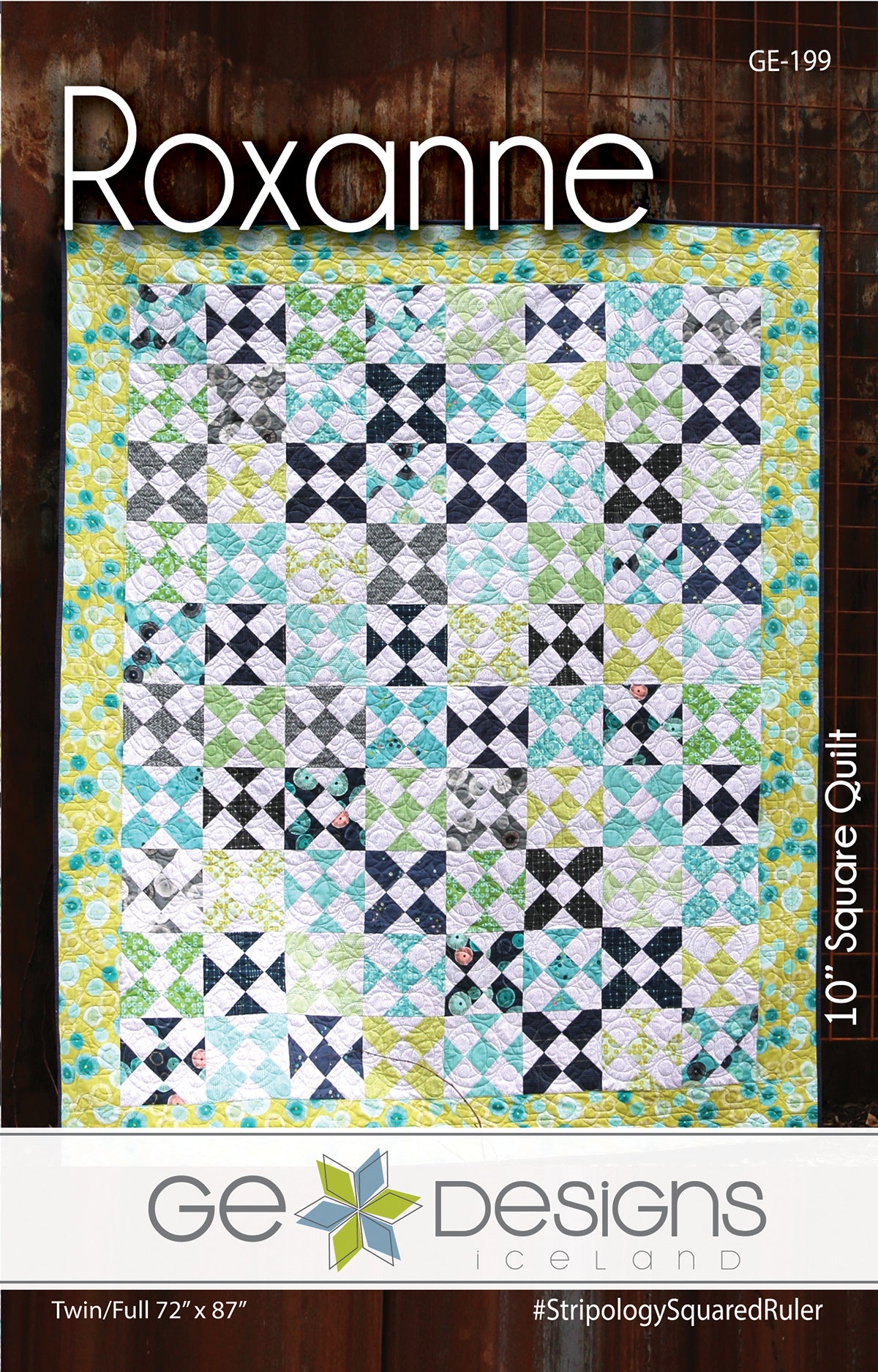 Roxanne 10 Square Pattern 199 GE Designs