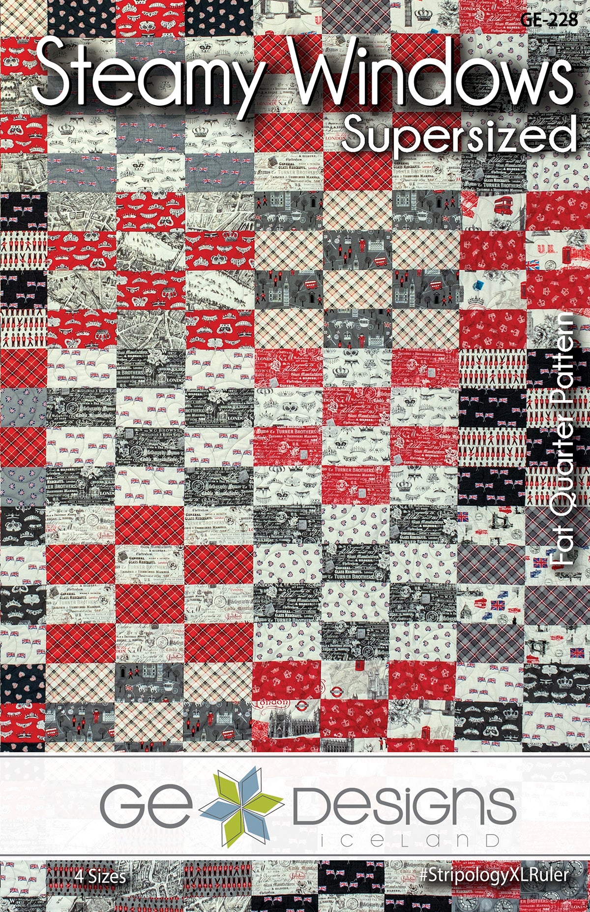 Steamy Windows Supersized Pattern 228 GE Designs