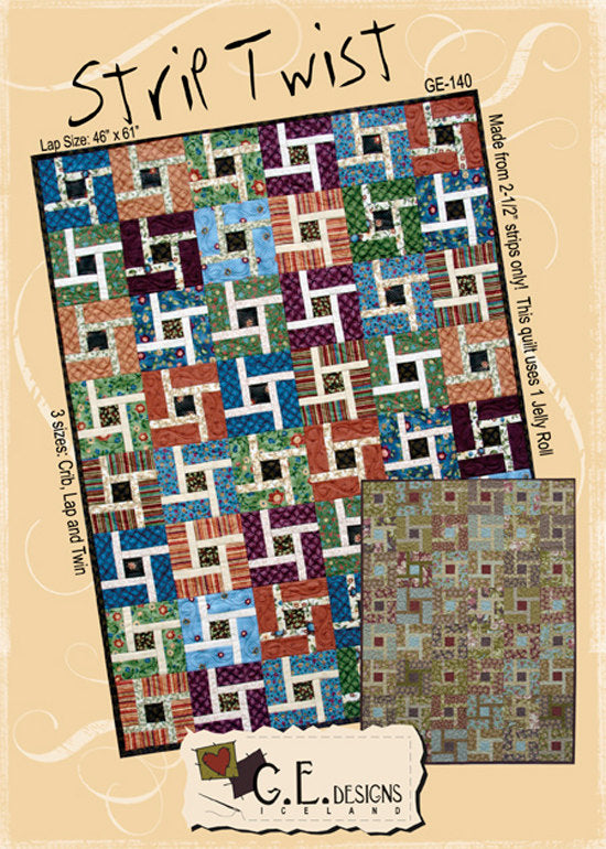 Strip Twist Pattern 140 GE Designs