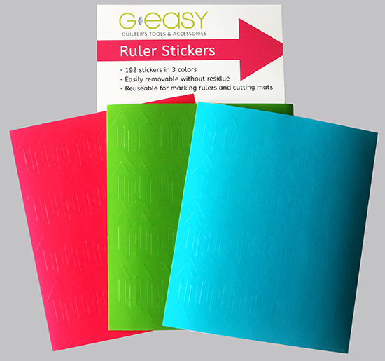 GEasy Ruler Stickers - Tropical Brights palette GE-1100 – GE Designs