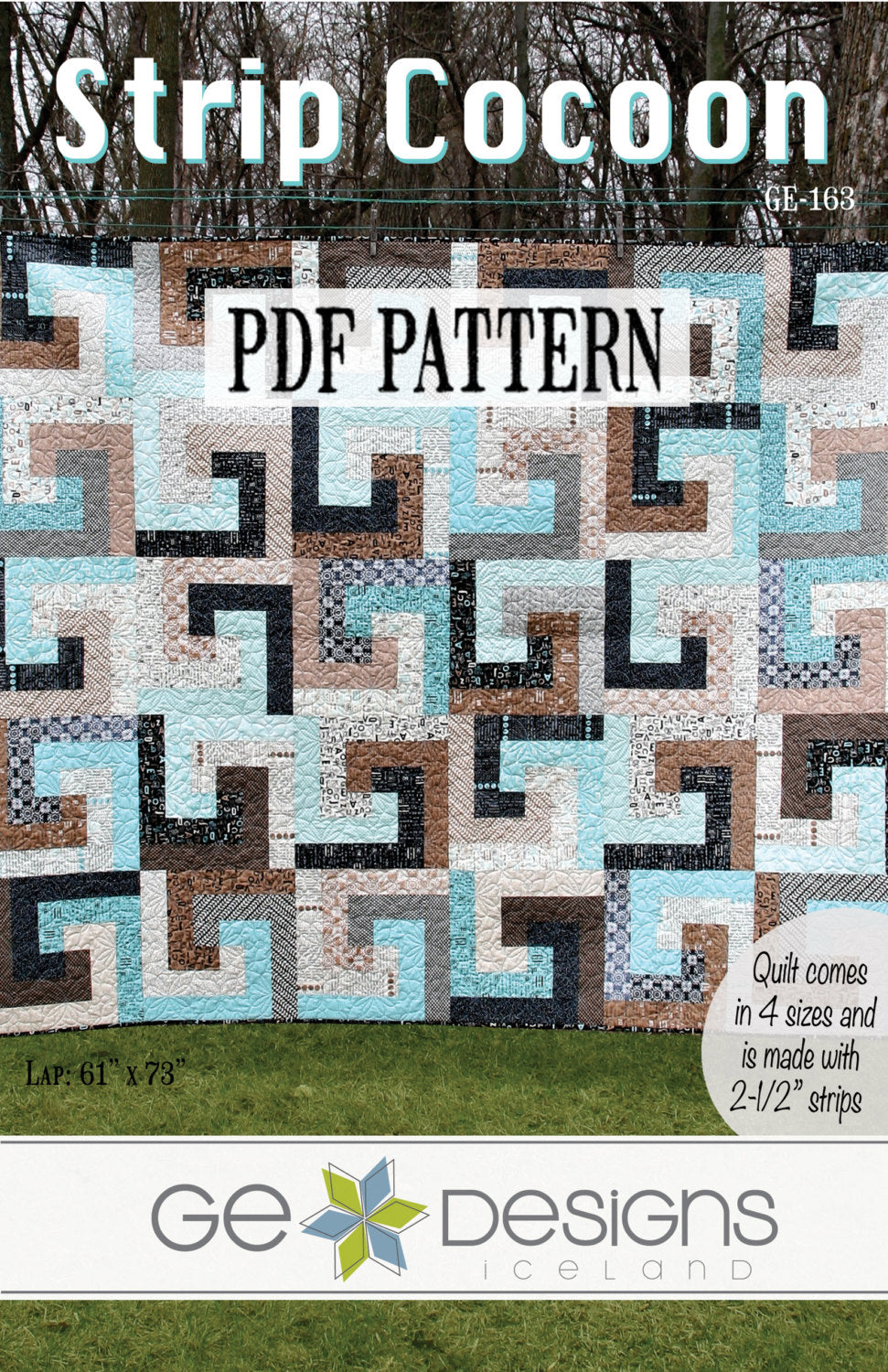 Strip Cocoon Pattern PDF 163 GE Designs